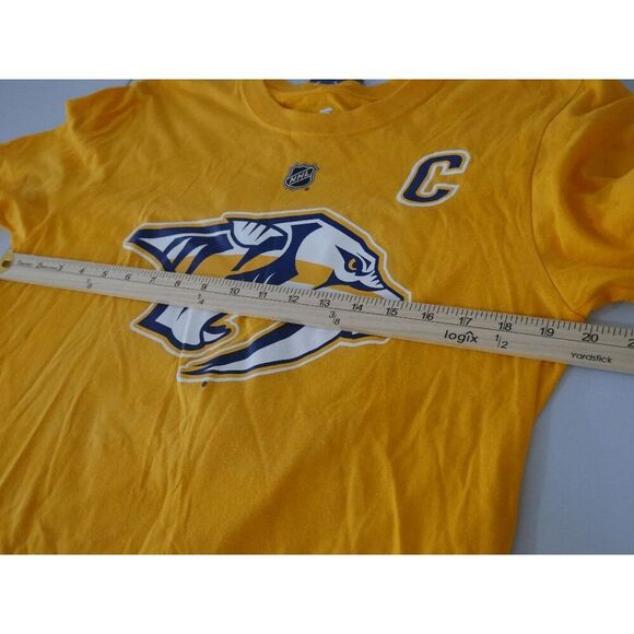 Roman Josi Nashville Predators Fanatics Authentic Player Name & Number T-Shirt M - Picture 8 of 10